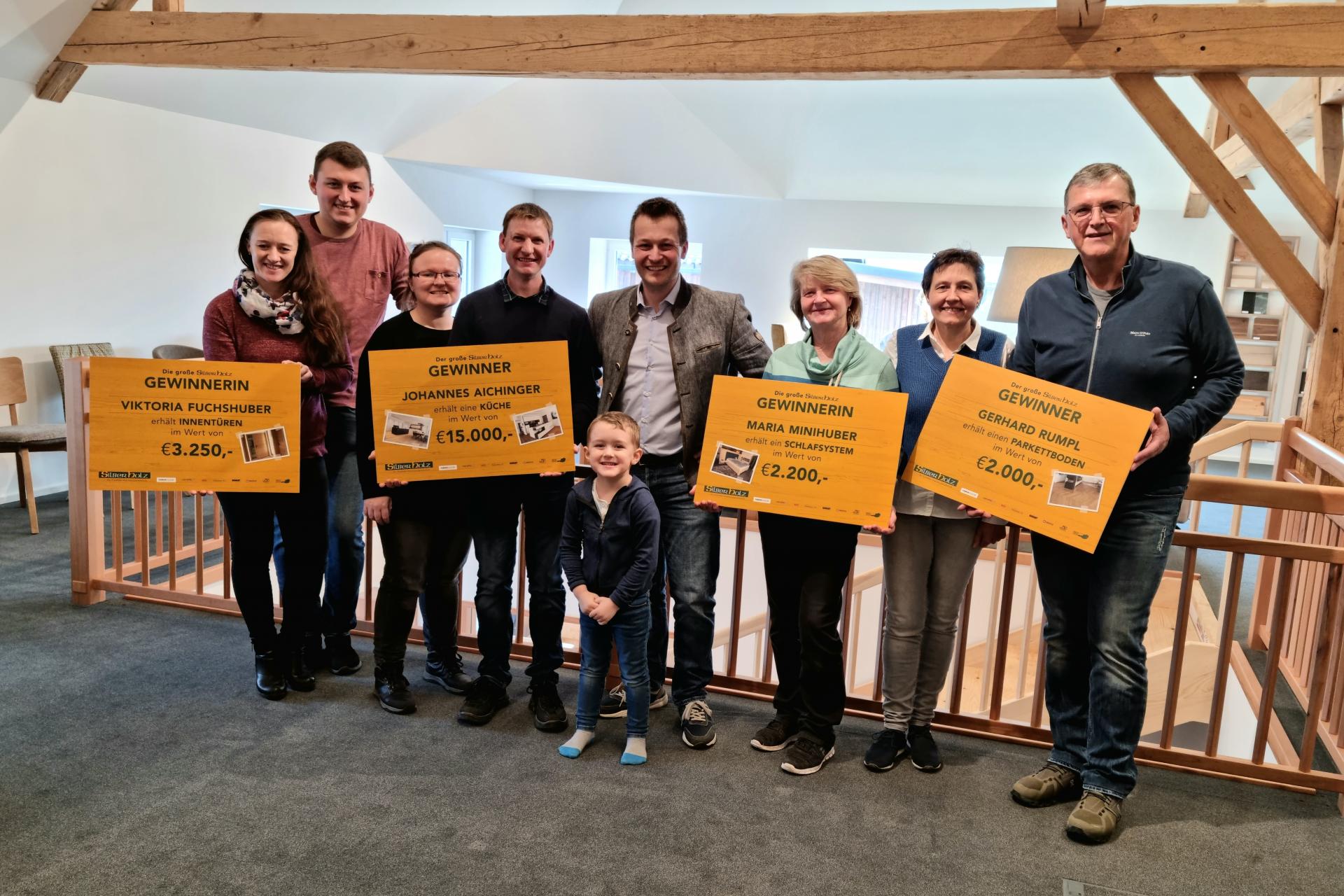 Gewinner SilberHolz Gewinnspiel