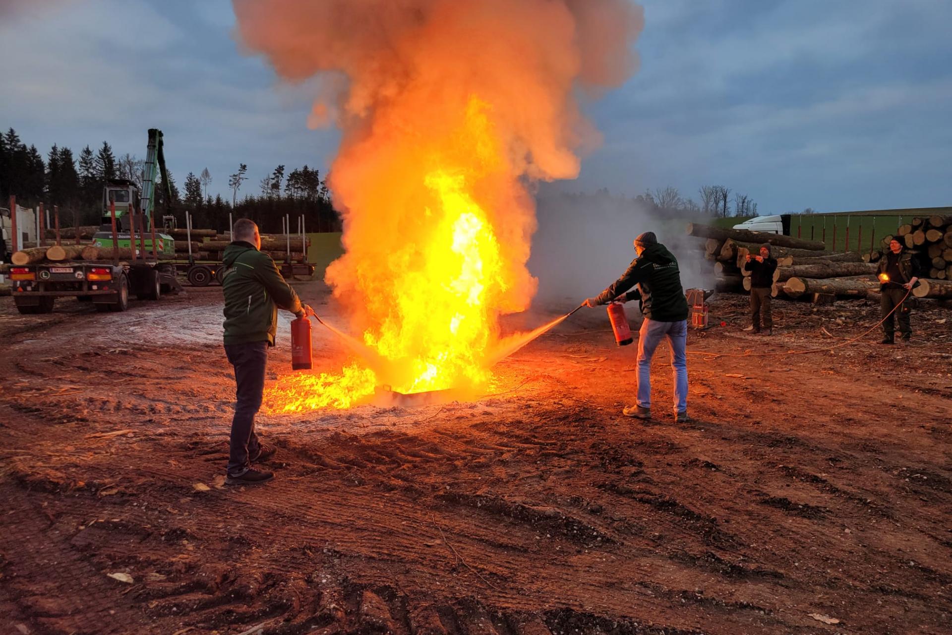 Feuer Mitarbeiter