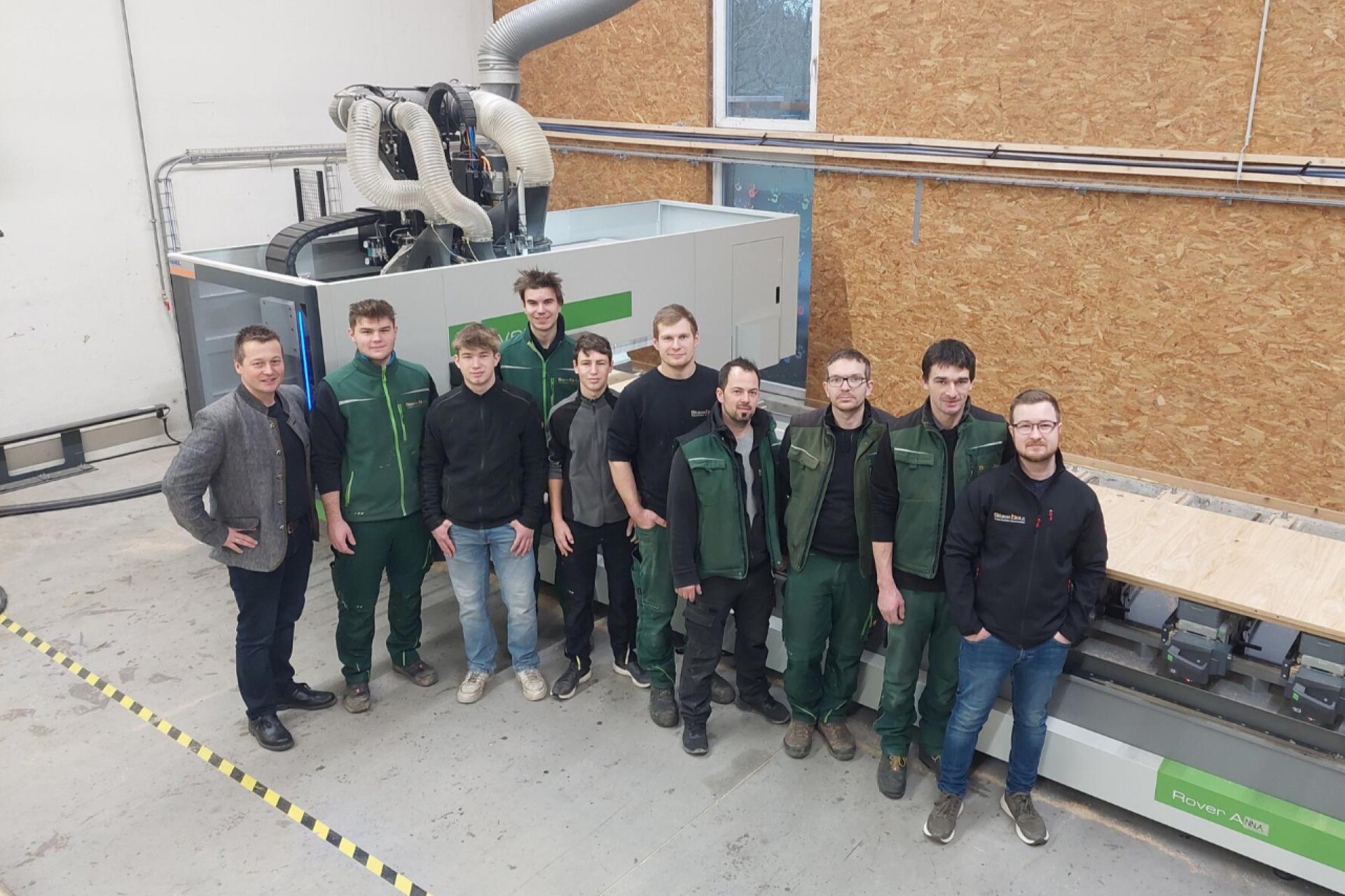 Absolventen bei SilberHolz