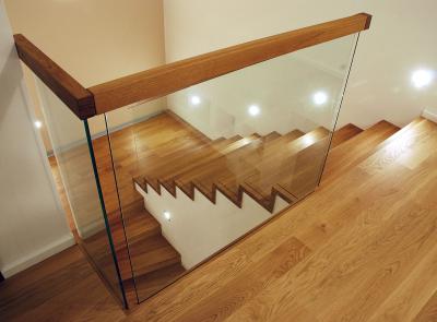 Stufen auf Beton von SilberHolz