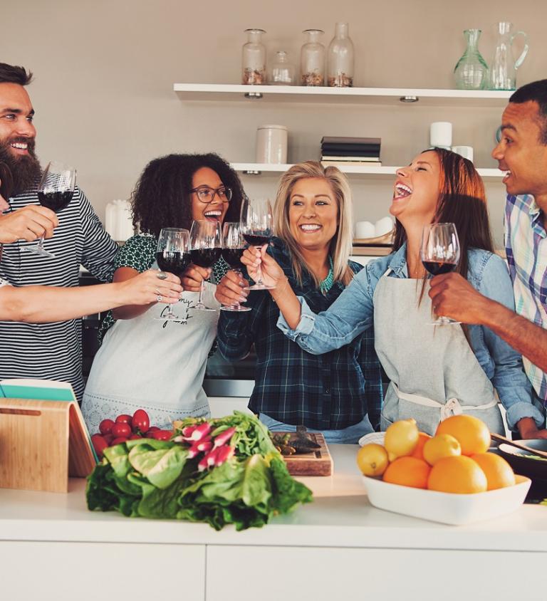 SilberHolz Kochen mit Freunden