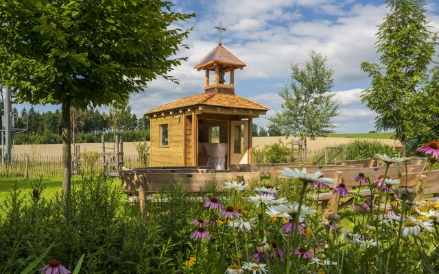 Mobile Kapelle Blumen