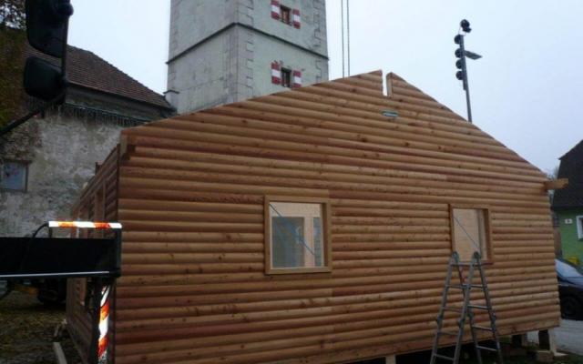 Welser Weihnachtswelt Aufbau