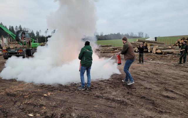Löschung von Feuer