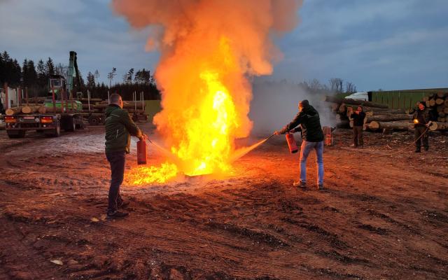 Feuer Mitarbeiter