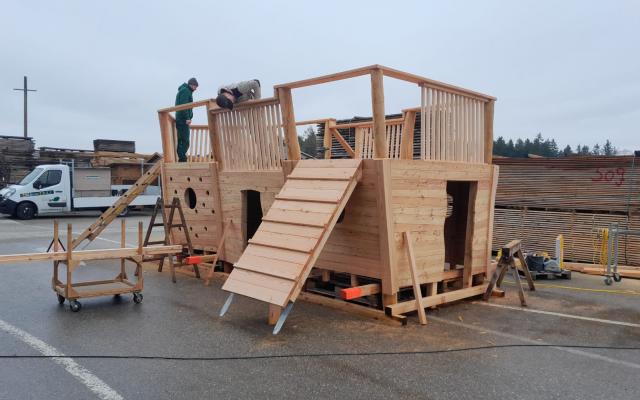 SilberHolz Arche Handwerker
