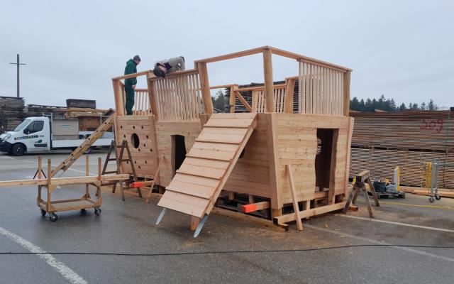 SilberHolz Arche Handwerker