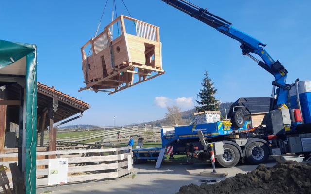 SilberHolz Arche Entladung am Ziel