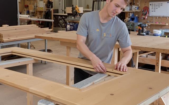 Türenbau bei SilberHolz