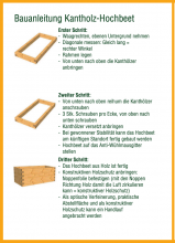 Bauanleitung für Hochbeete von Silberholz