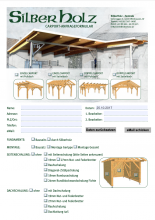 SilberHolz-Carport-Anfrageformular