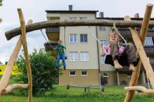 Doppelschaukel Kinder