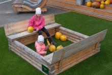 Sandkiste KONI offen