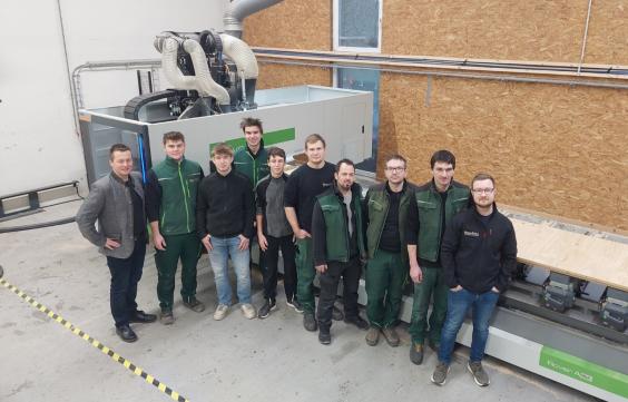 Absolventen bei SilberHolz