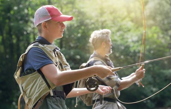 Jungfischerunterweisung bei SilberHolz