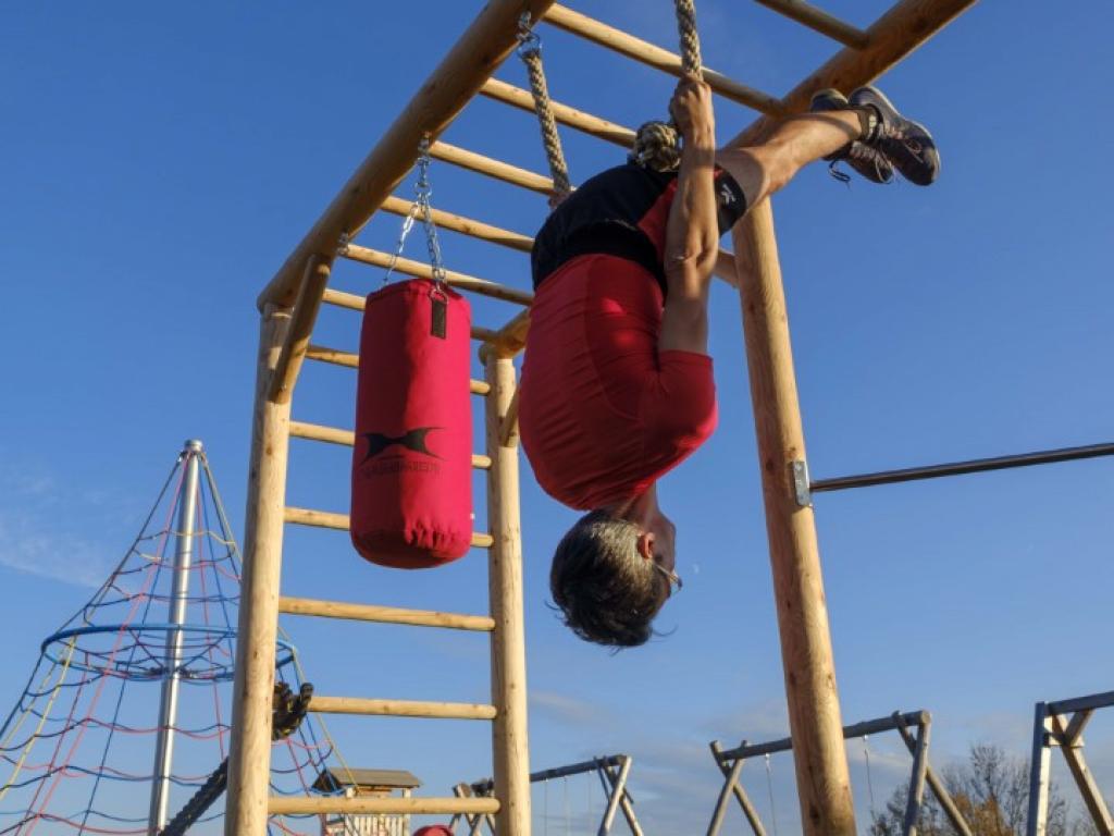 Fitnessturm Training des Körpers