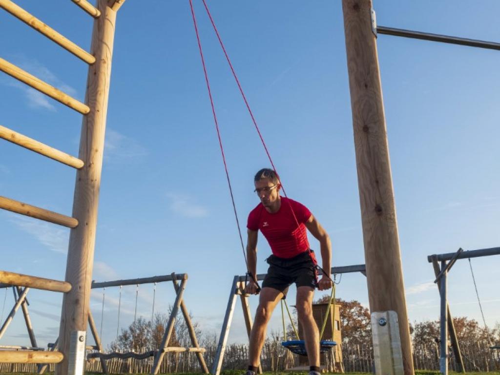 Fitnessturm von Silberholz für Profis