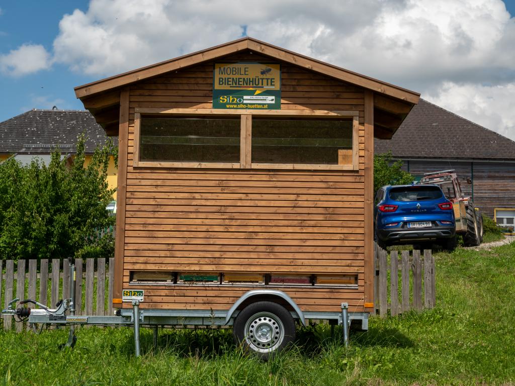 Bienenhütte vorne