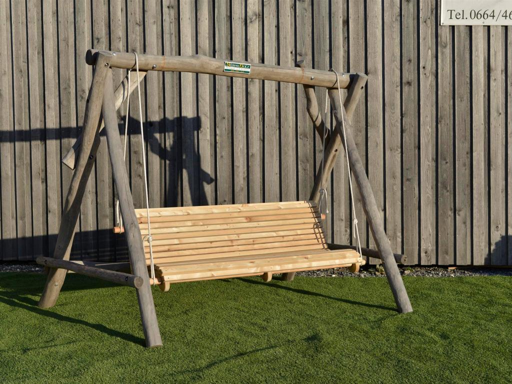 Schaukelgestell Robinie mit Sitzbank