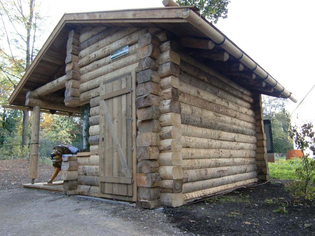Gartenhaus aus Massivholz
