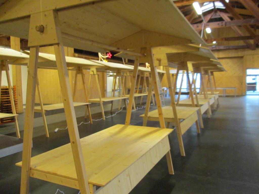 Marktstand Modell Offenhausen Halle