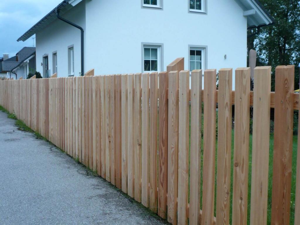 Lärchenzaun Gartenschutz