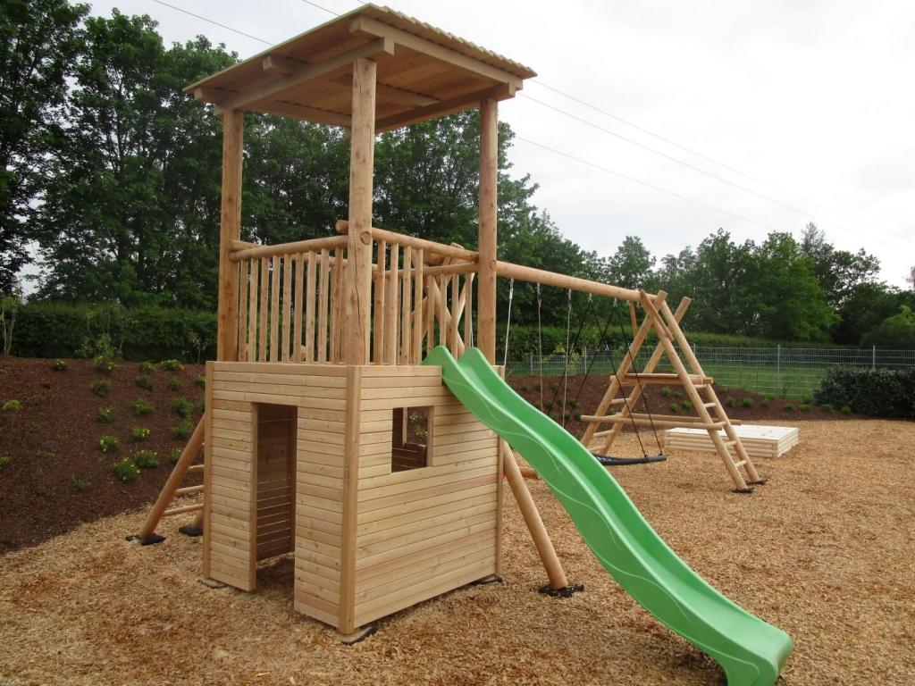 Spielkombination WOODY Holzturm