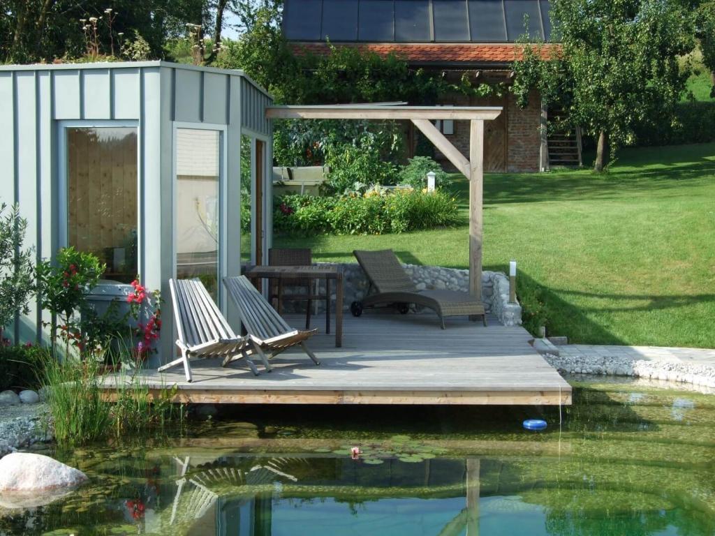 Terrasse Lärche Sonnenoase