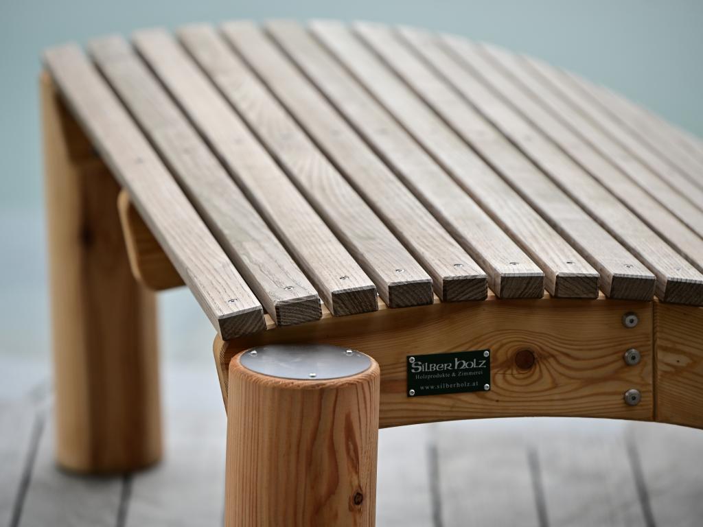 SiHo Relaxliege Sonderetition mit Thermoeschenbelag Detail