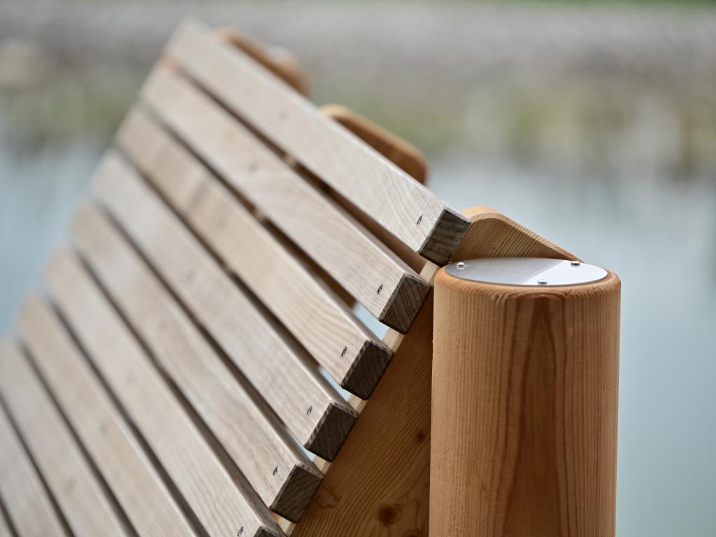 SiHo Relaxliege Sonderetition mit Thermoeschenbelag Detailansicht