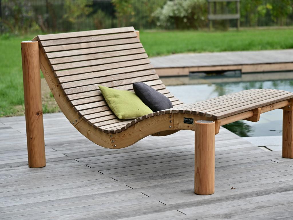 SiHo Relaxliege Sonderetition mit Thermoeschenbelag
