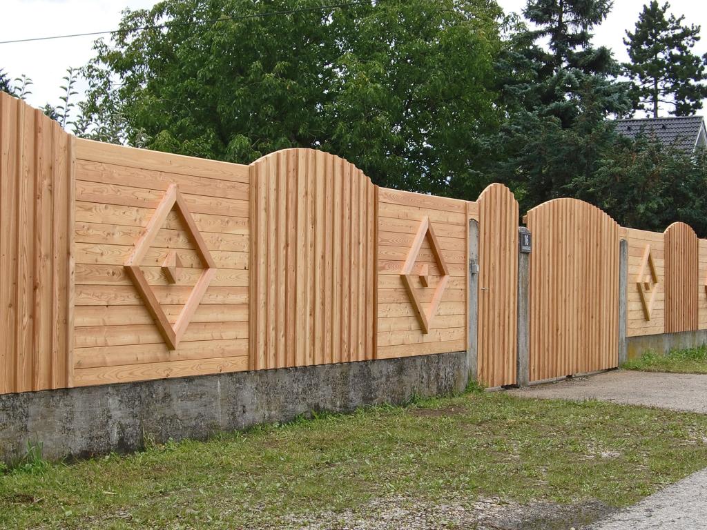 Sichtschutz von Silberholz
