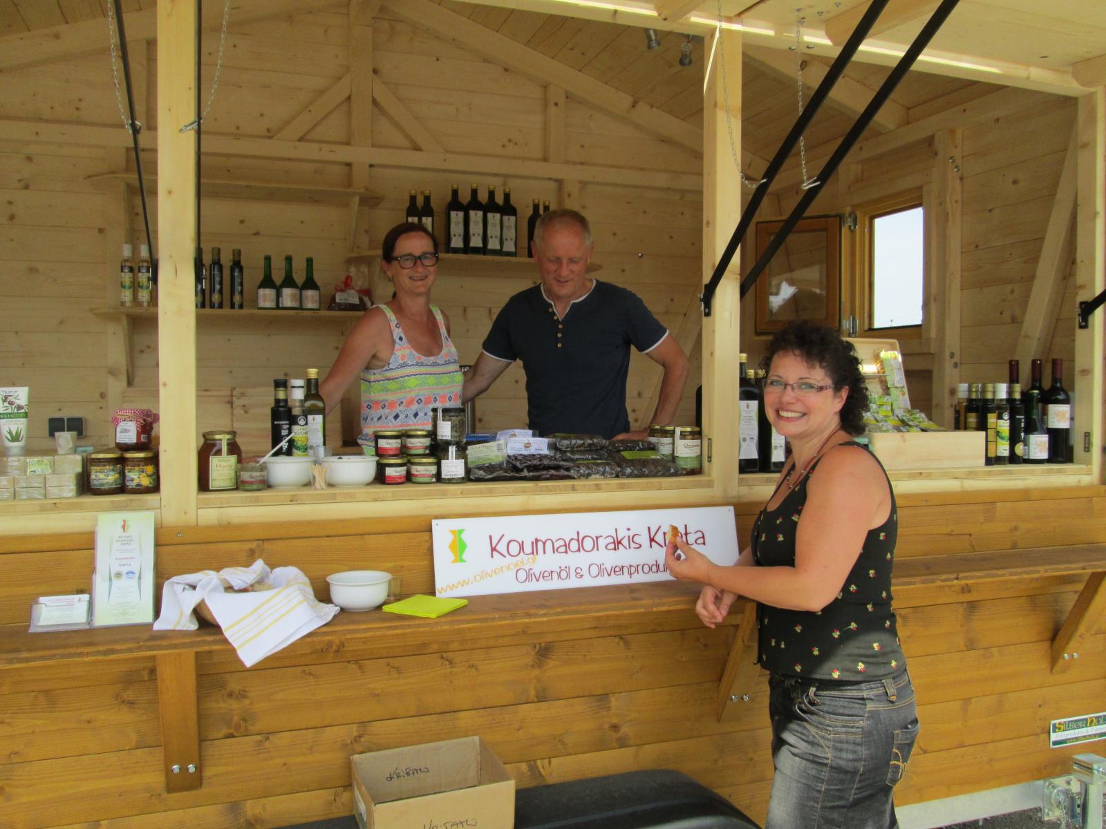 Verkaufshütte Stand