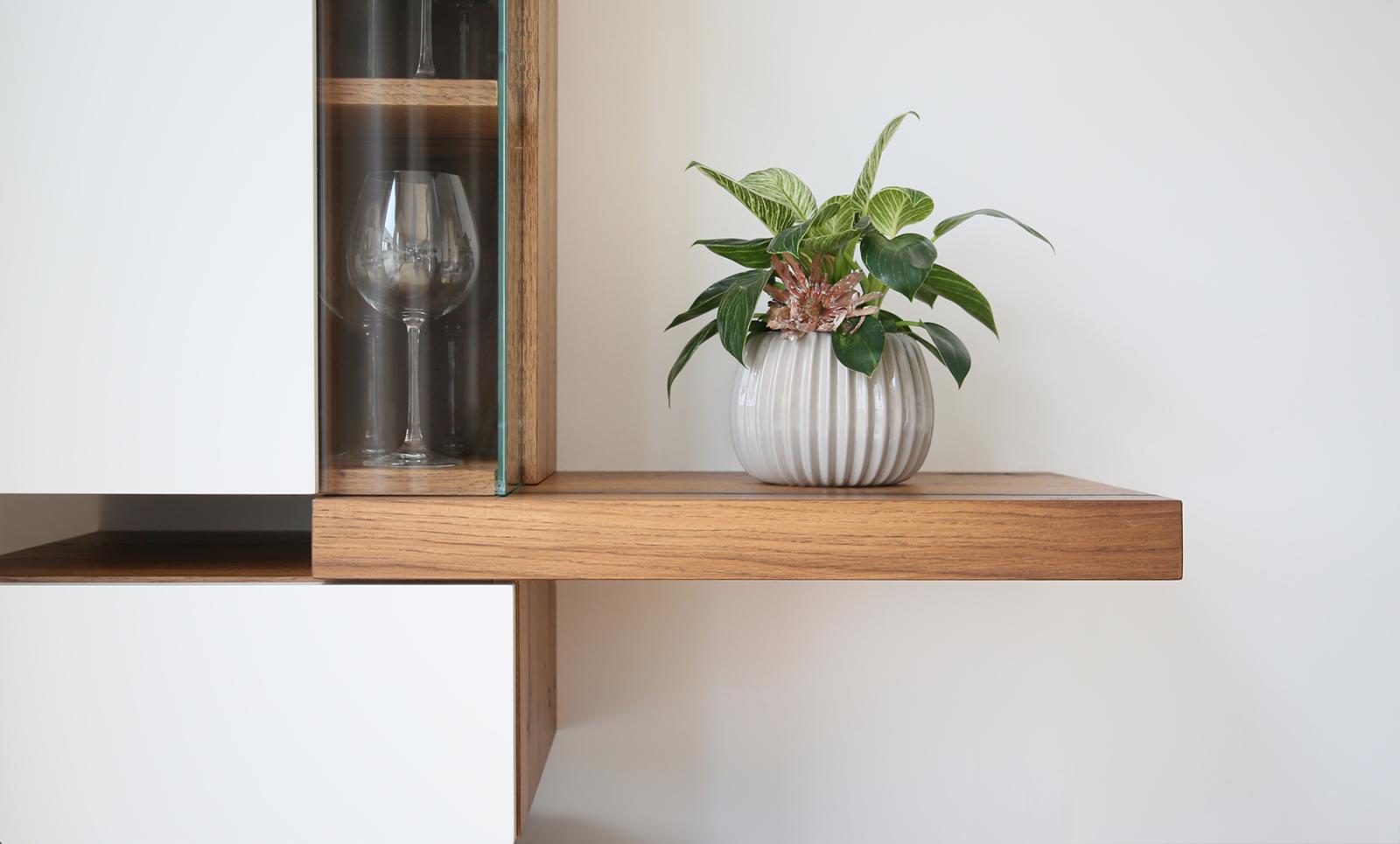 Silberholz Wonzimmer Einrichtung