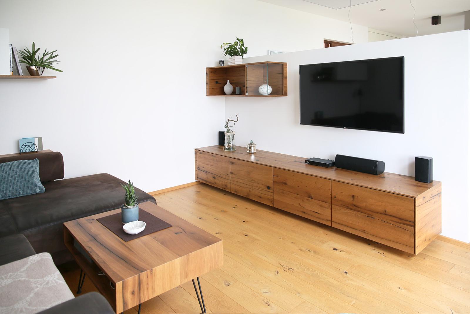 Silberholz Wohnzimmer