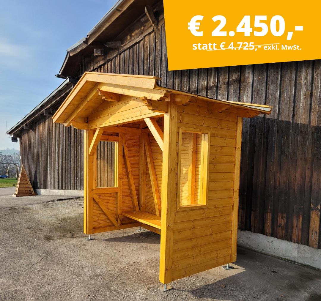 Wartehäuschen Bushütte Voralpen