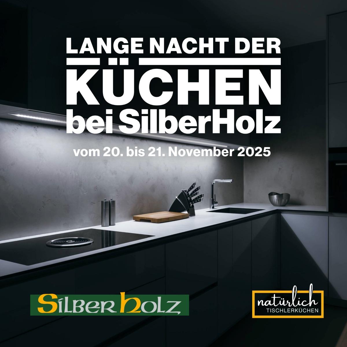 Sujet für die lange Nacht der Küchen bei SilberHolz