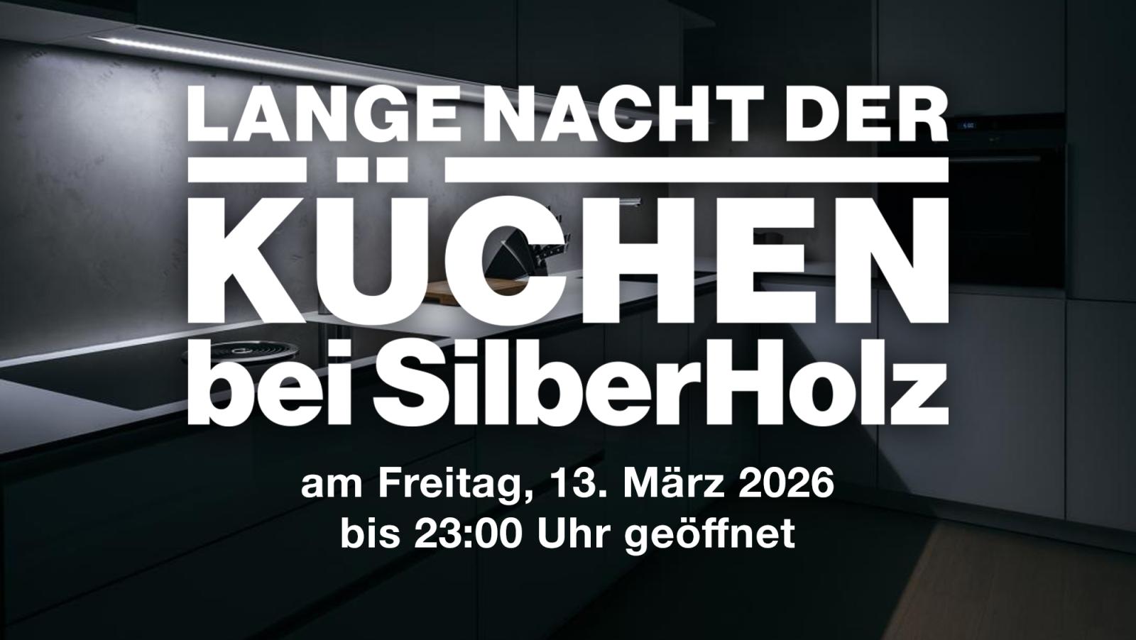 Lange Nacht der Küchen bei SilberHolz