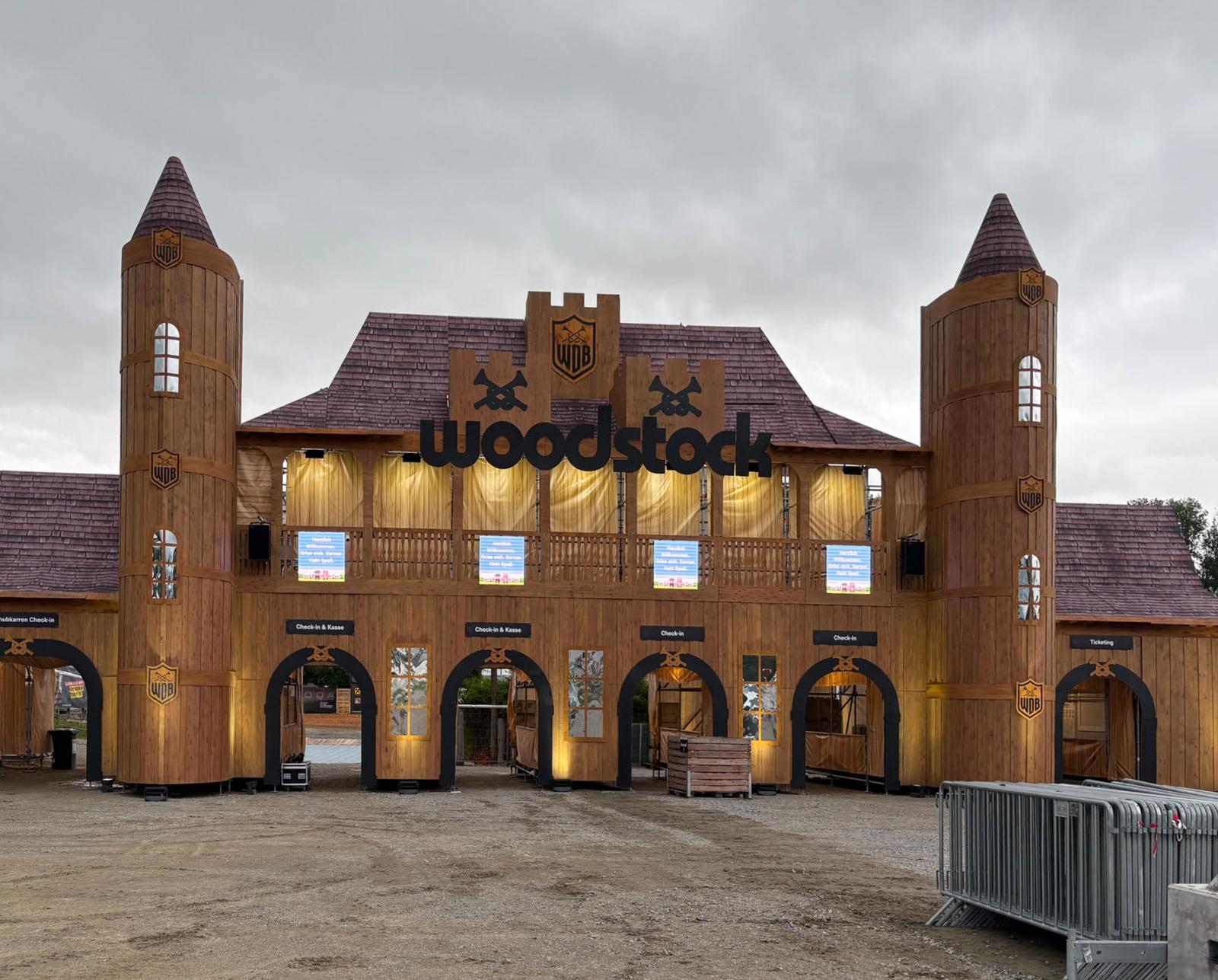 Woodstock der Blasmusik Eingagnsbereich