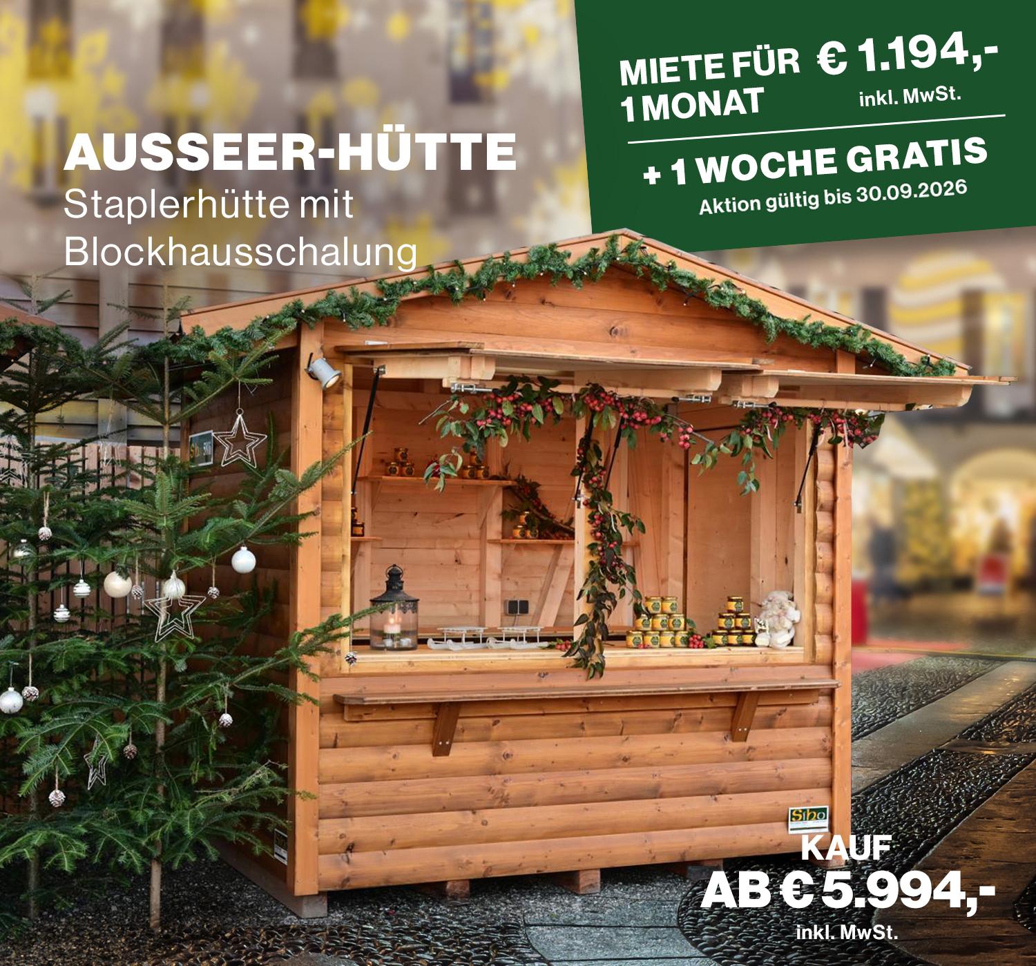 Ausseer-Hütte Weihnachtsaktion